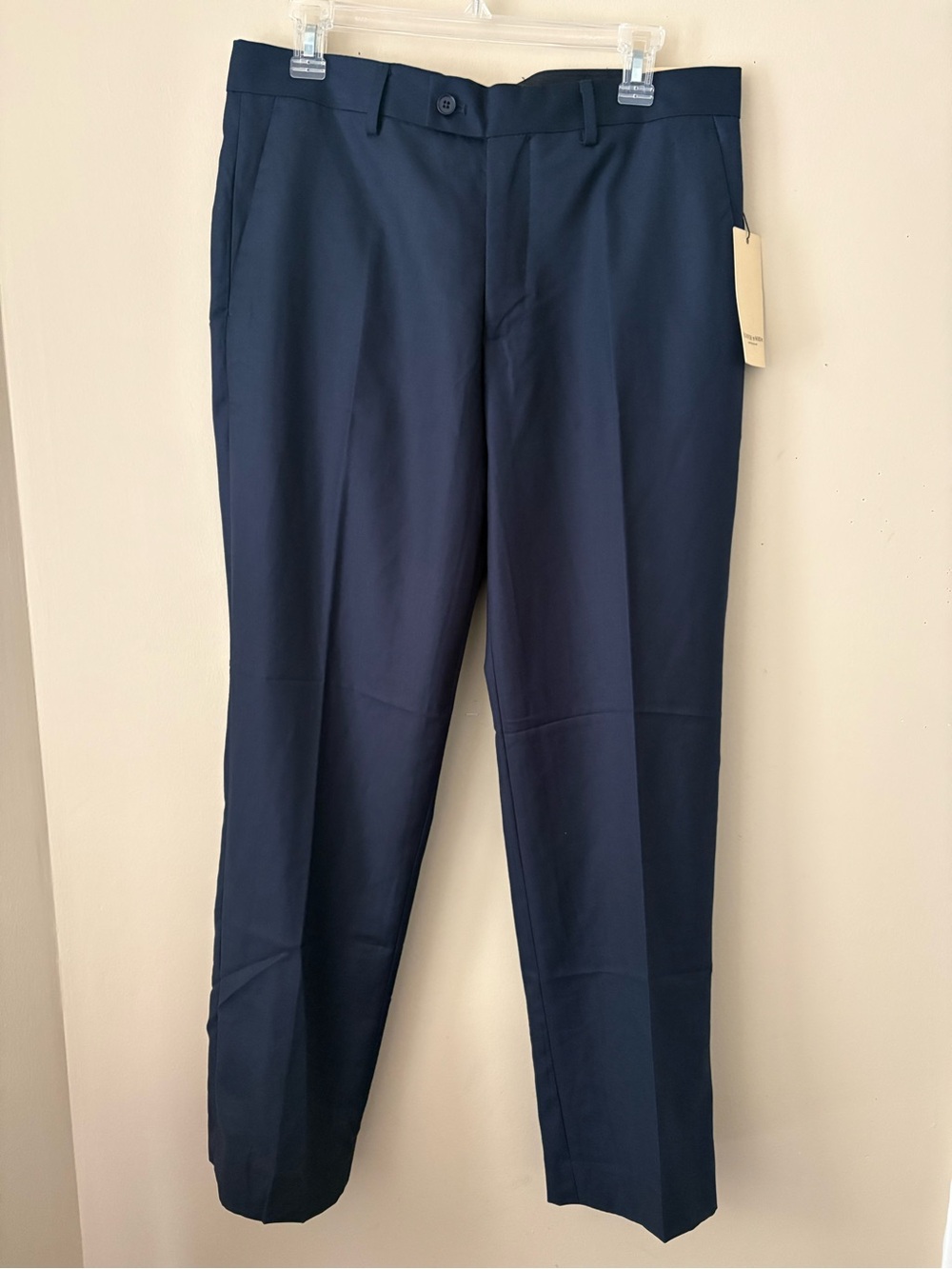 Scotch & Soda Men's Navy Business/Formal Dress Trousers Sz. 34*30 New With Tag